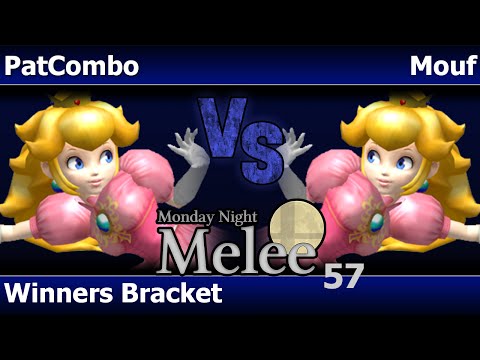 MNM 57 Melee - PatCombo (Peach) vs Mouf (Peach) - Winners Bracket