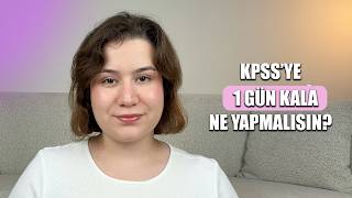 Kpss Ortaöğretim'e 1 Gün Kala Dikkat Etmen Gerekenler! | Son Gün Rehberi