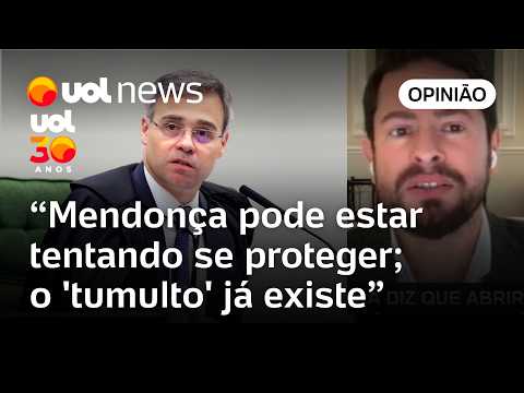 Mendonça pode estar tentando se proteger; ‘tumulto’ já existe e ele é corresponsável, diz professor