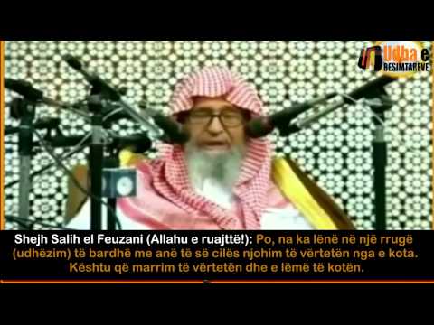 I Dërguari i Allahut na la në rrugë të qartë Shejh Feuzan