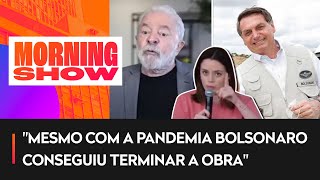 A troca de farpas entre Lula e Bolsonaro