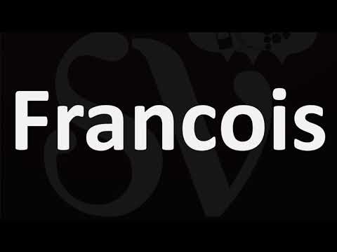 How to Pronounce Francois?
