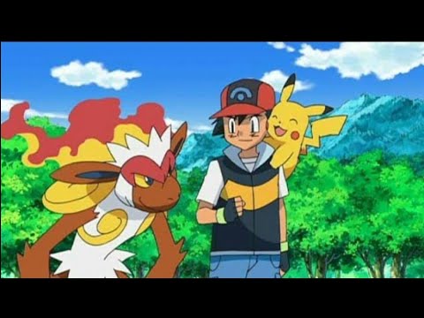 Ash's Monferno Evolves into Infernape