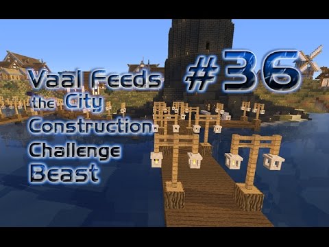 Minecraft: FTB - City Construction Challenge - S2 - Episode 36 - Sewer Progress and Piers