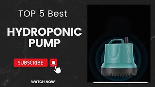 Top 5 Best Hydroponic Pump Review in 2026
