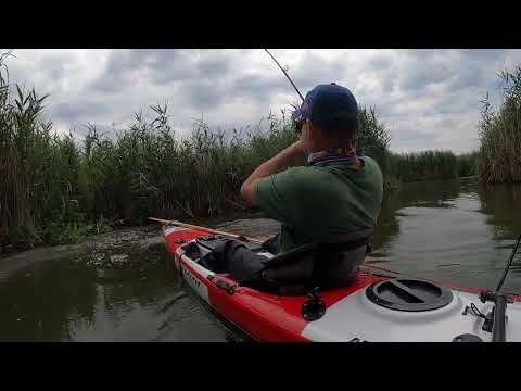 Pescuit din caiac in ''barlogul somnilor'' !!!