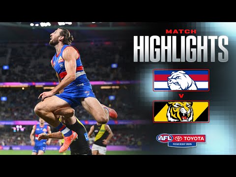 Western Bulldogs v Richmond Highlights | Round 15, 2025 | AFL