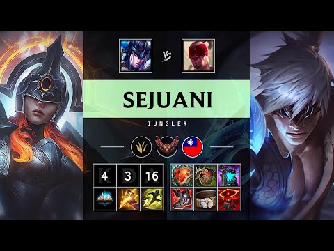 Sejuani Jungle vs Lee Sin - TW Grandmaster Patch 25.13
