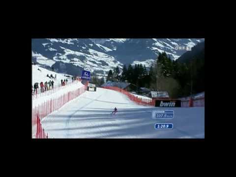 Abfahrt Kitzbühel Streif 2010 - Romed BAUMANN *HQ*