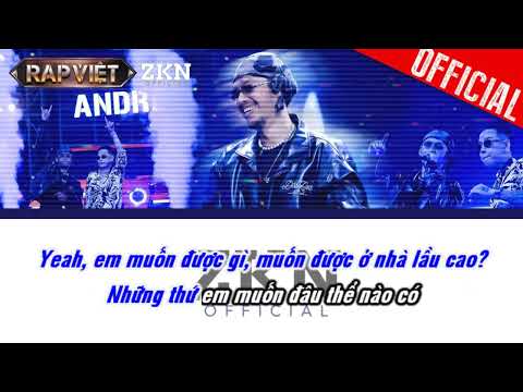 Karaoke Trong Sương (Có Hook) - Minh Lai | Rap Việt Mùa 3 | ZKN Music