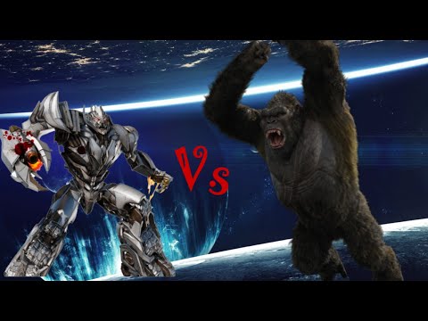 Kong vs Megatron-Epic Supercut Battle!