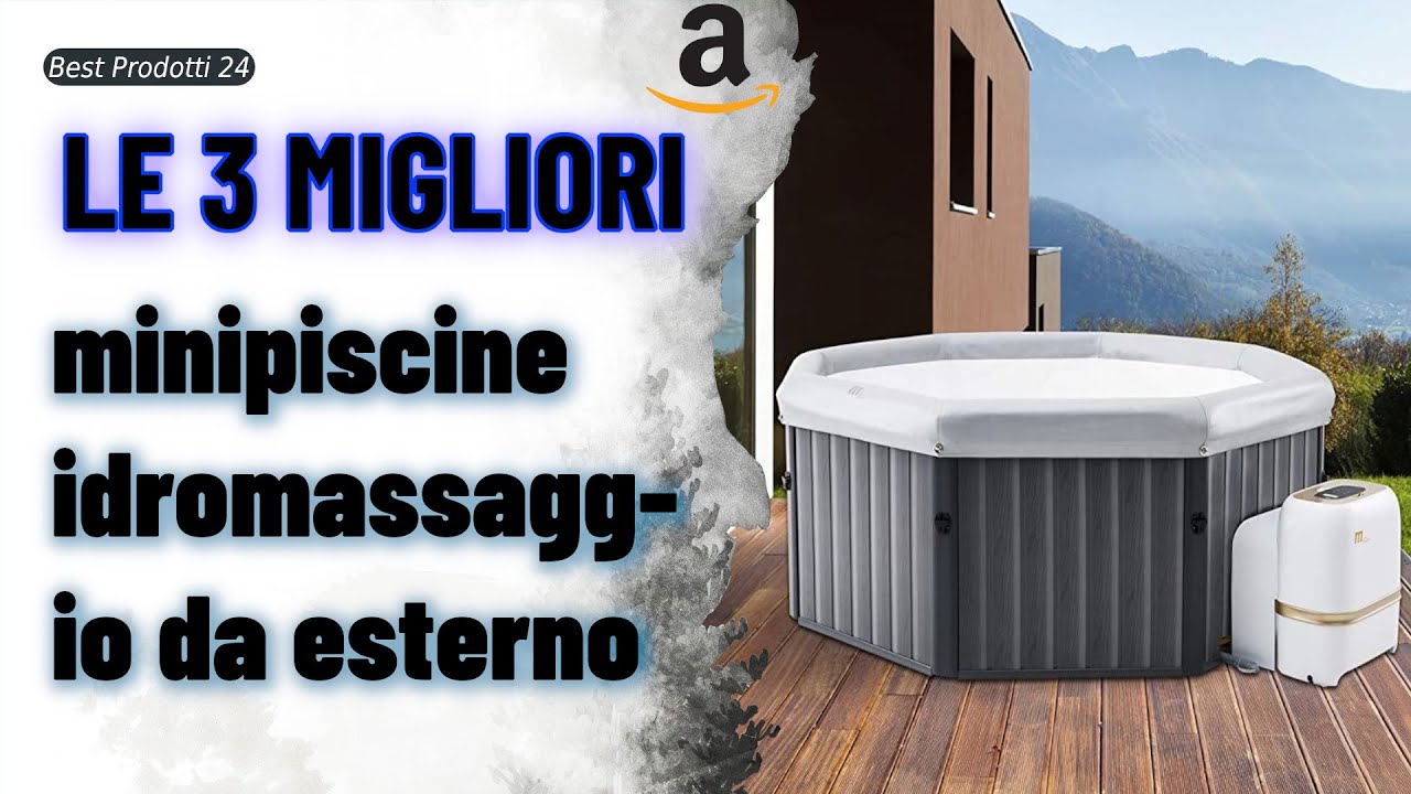 ? Le 3 migliori minipiscine idromassaggio da esterno ?