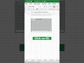 Use This Hack to Remove Gridlines From A Specific Set of Data in Excel! #excel #exceltutorial