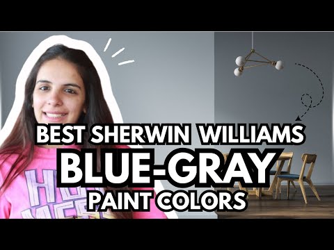 Sherwin Williams Blue Gray Paint