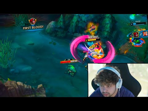 o yoda so perde de katarina pro kami...  😉