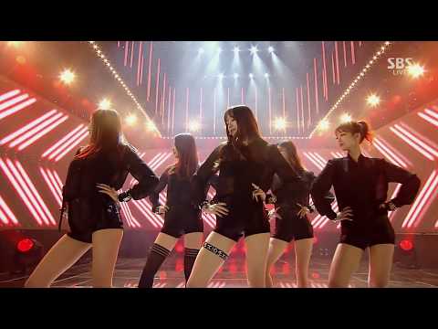 EXID  Up & Down 150111 SBS Inkigayo No 1 Nominees Kpop Live