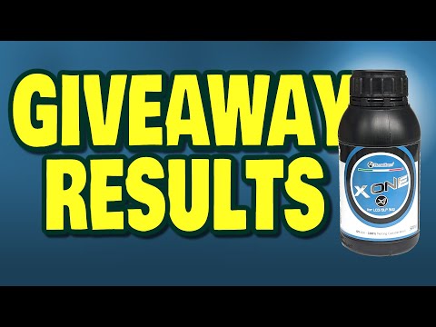 Bluecast X One Castable resin GIVEAWAY WINNER RESULTS