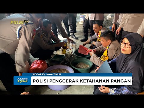 POLRESTA SIDOARJO DAN UNESA GELAR KETAHANAN PANGAN