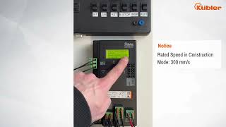 How to program Shield Mode for down direction with PSU03?
