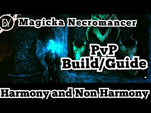 ESO- Magicka Necromancer PvP Build/Guide (Ascending Tide)