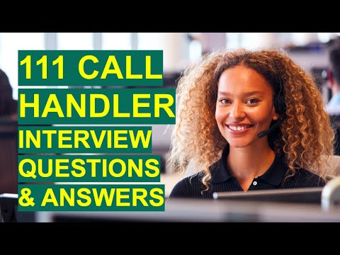 111 CALL HANDLER (NHS) INTERVIEWの質問と回答! (111 CALL HANDLER (NHS) INTERVIEW Questions And Answers!)