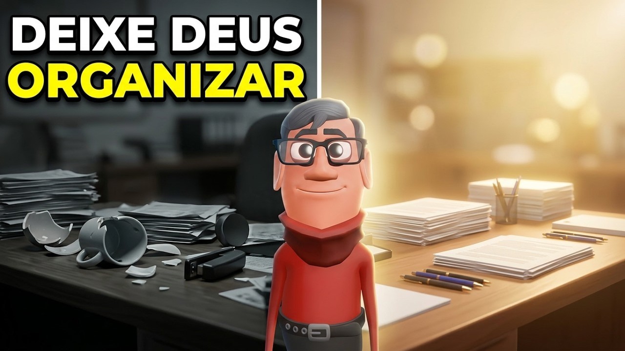 DEIXE DEUS ORGANIZAR A SUA VIDA -  MINUTO COM DEUS HOJE
