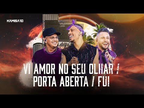 Kamisa 10 - Vi Amor No Seu Olhar / Porta Aberta / Fui | Na Vibe do K10 RJ