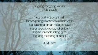 Download lagu Kata Kata MALAM SATU SURO 1442H mp3