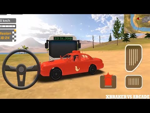 Police Drift Car Driving Special Edition | Police Departament City Red Car - Android GamePlay HD