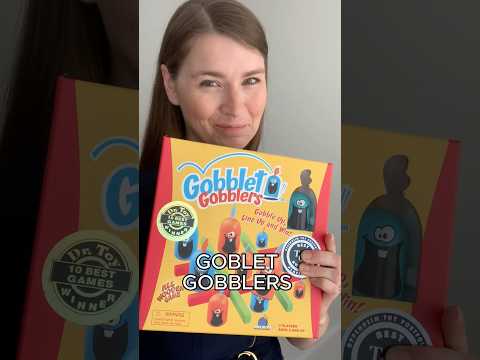 Gobblet Gobblers is a strategic kids game that puts tic-tac-toe to shame #earlylearning #kidsgames