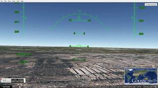 How to Land a Plane in Google Earth Flight Simulator? (720p HD)