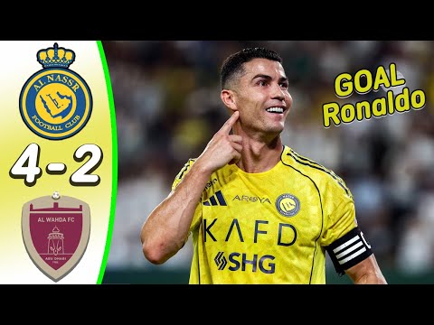 Ronaldo Goal - Al Wahda vs Al Nassr 2:4 - All Goals & Highlights