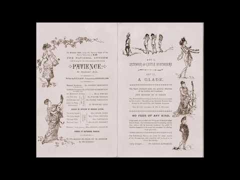 Patience - 'Long years ago'