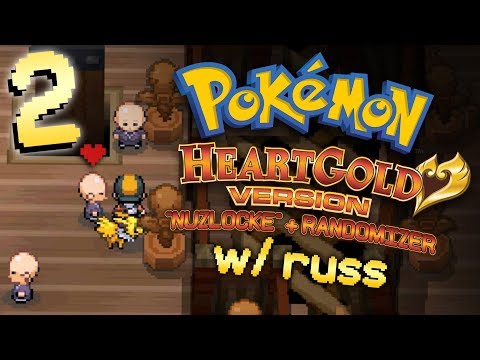 Pokémon Heart Gold "Nuzlocke" Randomizer w/ Russ - Ep 2 - The HOTBOIS