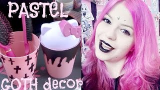 Pastel Goth Decor! DIY And Ideas