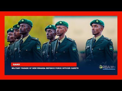 Military Parade of new Rwanda Defence Force officer cadets | Gako, 3 October 2025