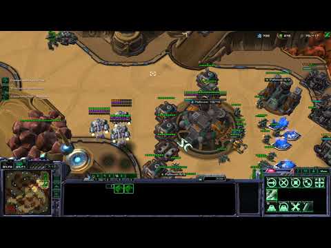 StarCraft 2 tvt vs elite AI