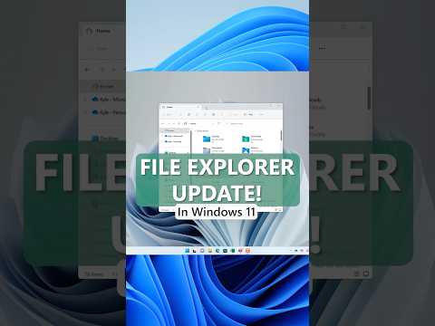 Windows 11 File Explorer Update #shorts