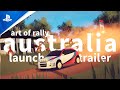 Art of Rally - Australia DLC Launch Trailer | PS5 & PS4 Games
