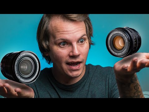 Vintage Prime Lens VS Modern Lens - Comparing A $85 vintage lens to an $800 modern lens