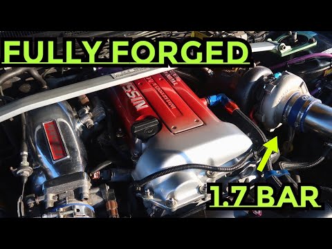 *GARRETT GTX2867R* NISSAN 200/240SX+ WET ROADS = DEADLY FUN 💀