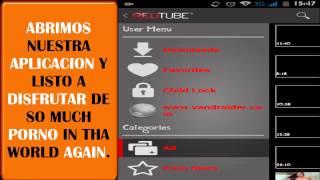APLICACION ANDROID PARA ADULTOS REDTUBE PRO