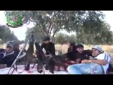 استراحة المرابطين على تل جموع كتيبة الفاروق في ريف درعا