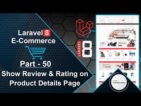 Laravel 8 E Commerce Project Layout Setup