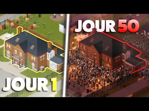 J'ai Survécu 100 JOURS Sur PROJECT ZOMBOID [PARTIE 1]