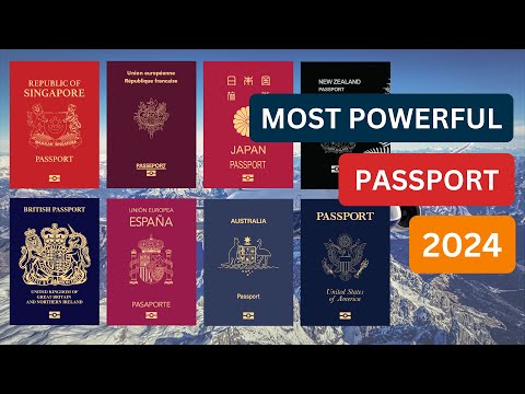 World Most Powerful Passport in 2024 | Best Passport in the World