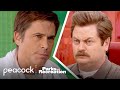 the ultimate Ron vs Chris stand-off | Parks and Recreation