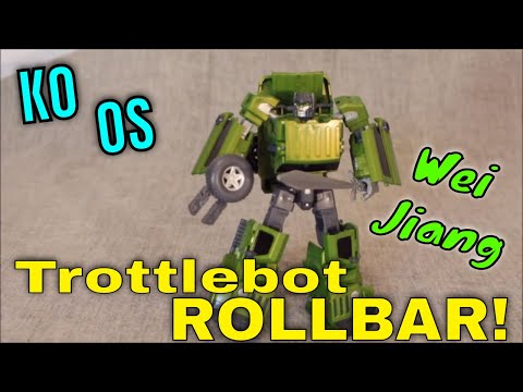 Wei Jiang OS KO of Toyworld Throttlebot Rollbar - GotBot True Review NUMBER 624