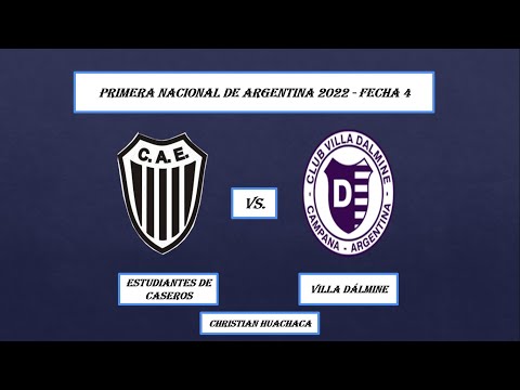 Presentación de TyC Sports - ESTUDIANTES DE CASEROS vs. VILLA DÁLMINE