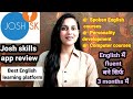 Josh skill app review| Find English Speaking partner| Josh  talks course| #Josh app English
